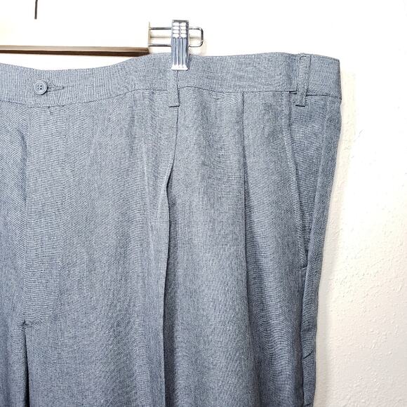 Men's Haband Flannel Lined Dress Pants Big and Tall Size Waist 48 Fit Forever - Picture 7 of 9